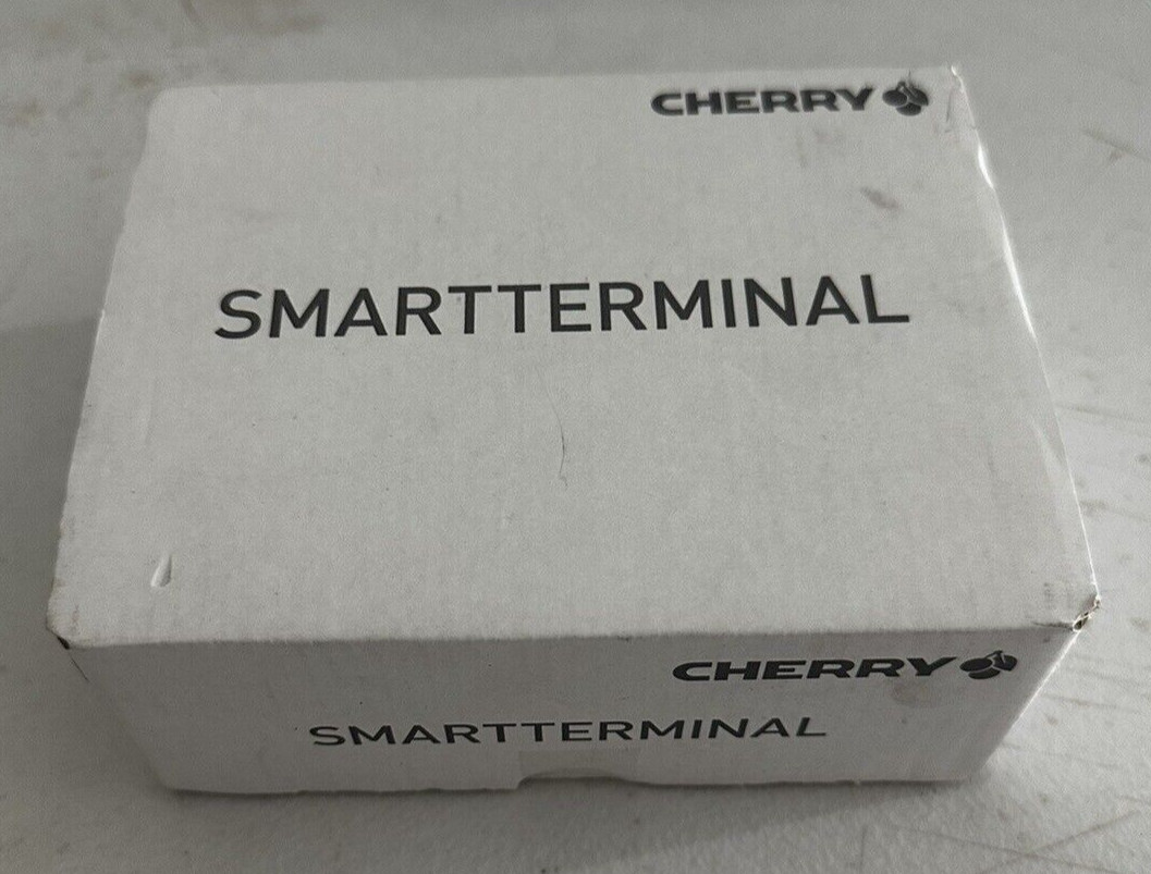 CHERRY SmartTerminal ST-1144 – SMART card reader – USB 2.0 – white (top), black
