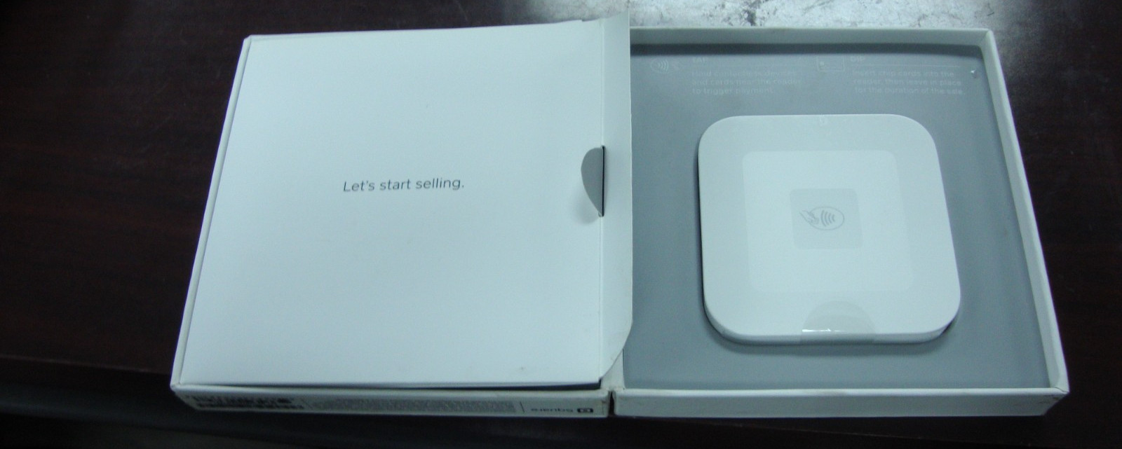 Square Contactless & Chip Reader Bluetooth POS A-SKU-0113 No Magstripe Reader-AA