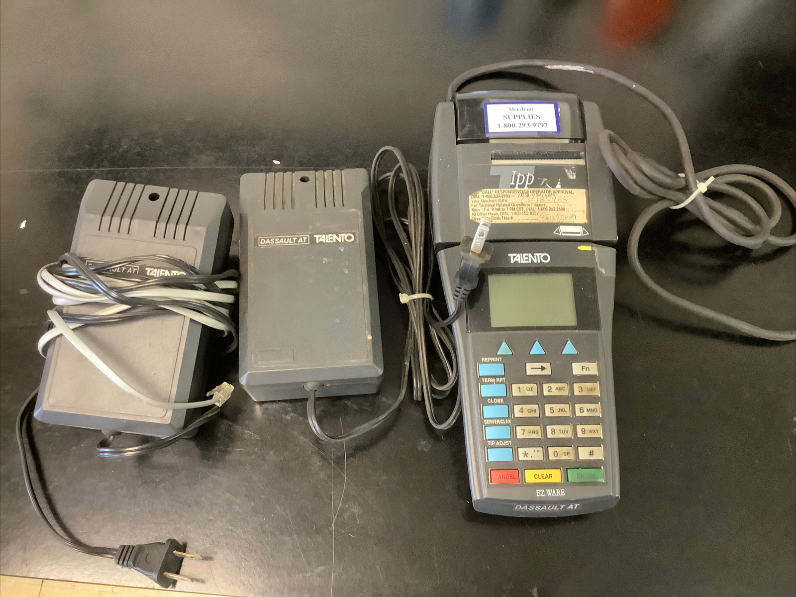 Dassault AT Talento Credit Card Machine & 2 Interface Units