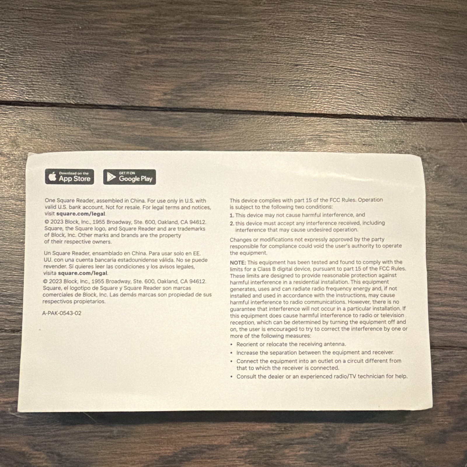 Square Reader for Magstripe Lightning Credit Card Reader for iPhone, Wired