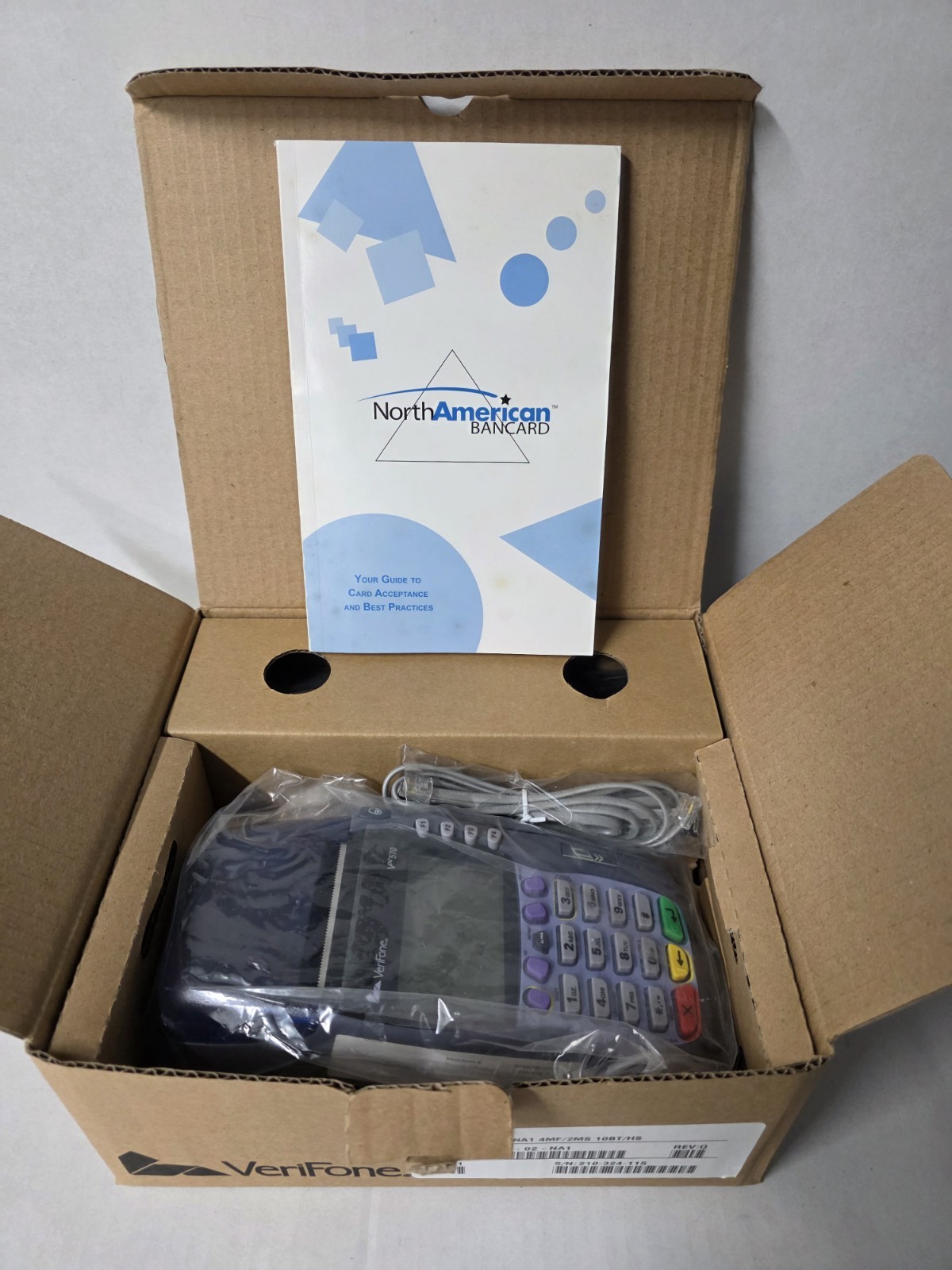 VERIFONE VX570/05700 – Credit Card Reader (8MF/4MS 10BT/HS)
