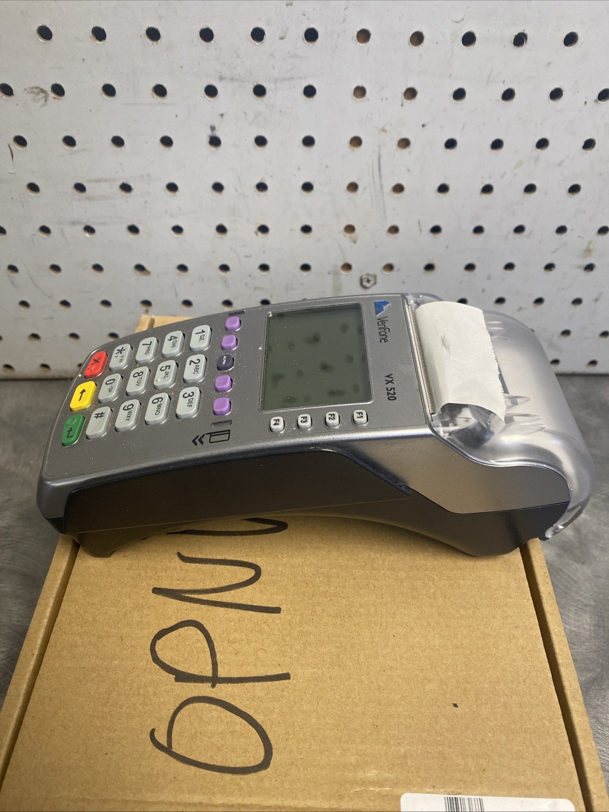 Verifone VX520 VX 520 Credit Card Machine Terminal Reader(No Power Cord)