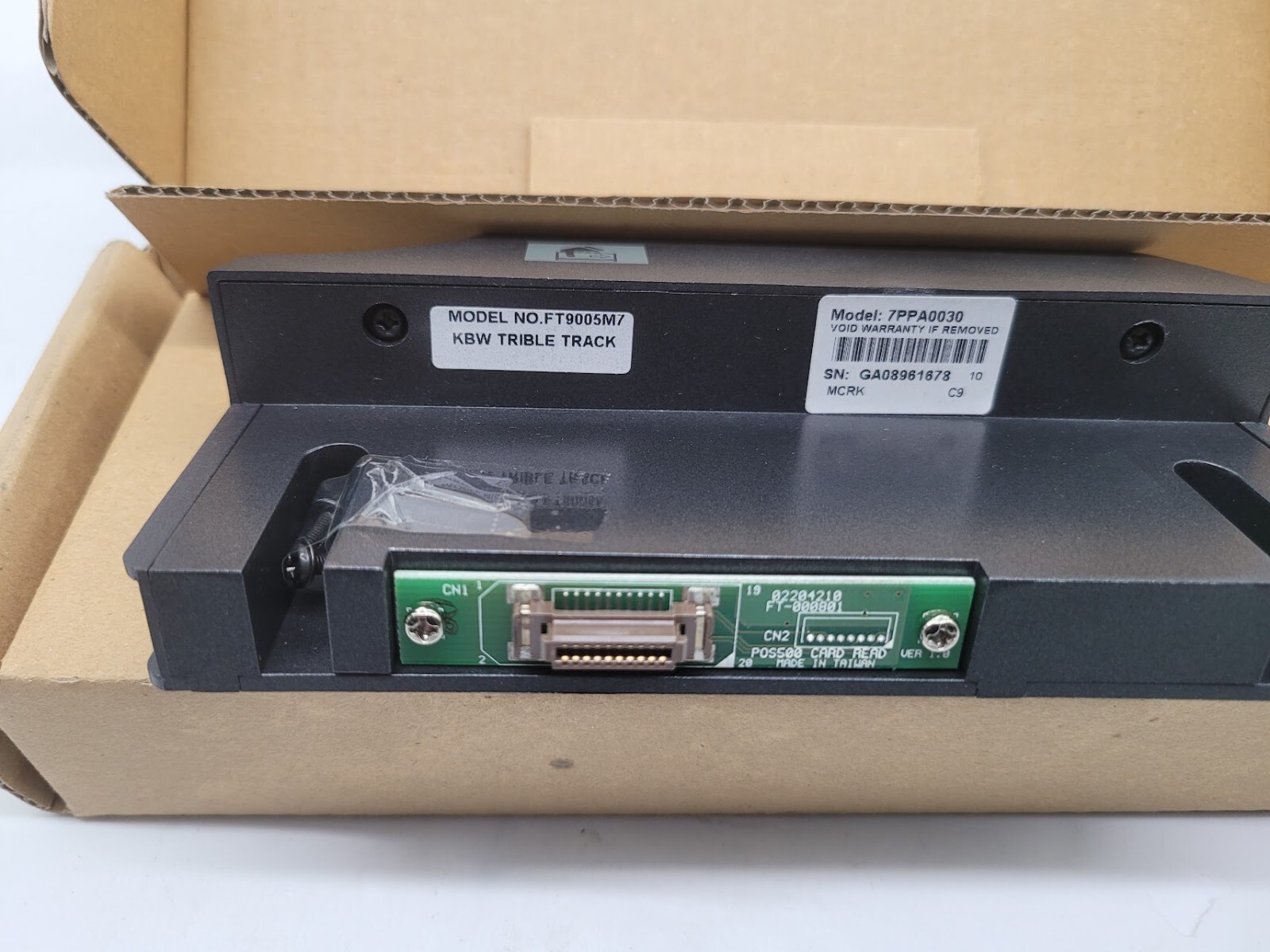 Track Magnetic Stripe Card Reader POS Credit Card Swiper 7PPA0030