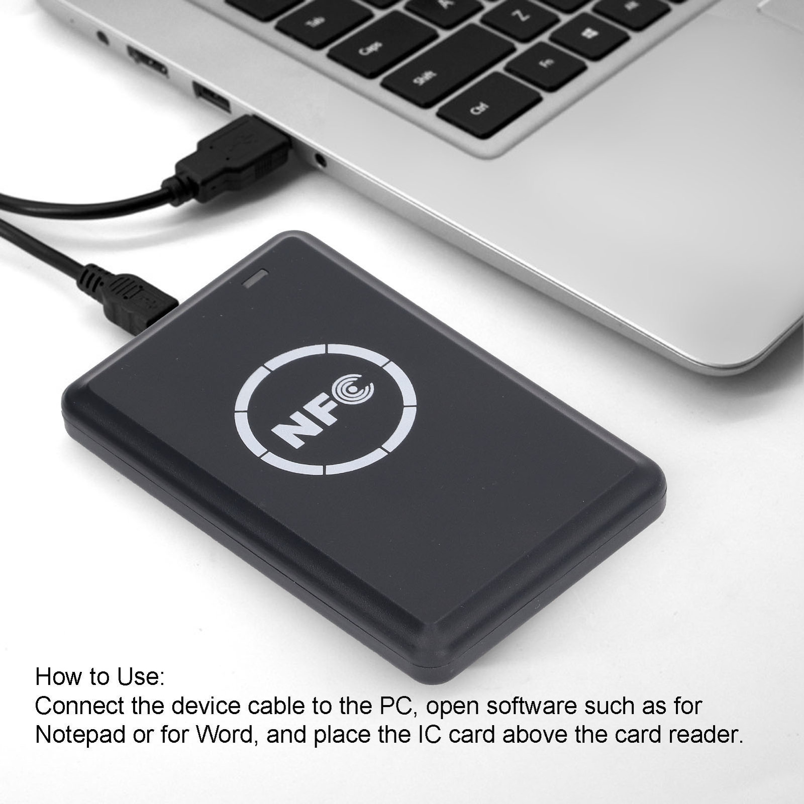 NFC Reader Writer Quick Response Accurate Stable Reading USB NFC Reader 5V .
