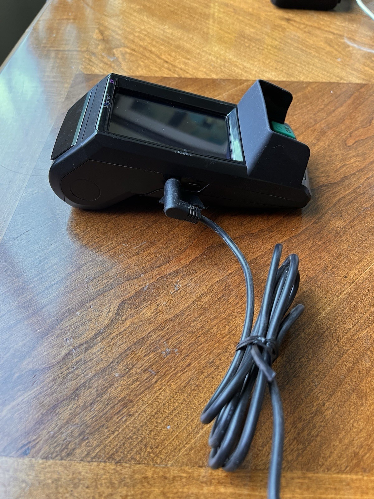 Dejavoo Z9 VEGA3000 Black 3.5″ LCD POS Credit Card Terminal Tested