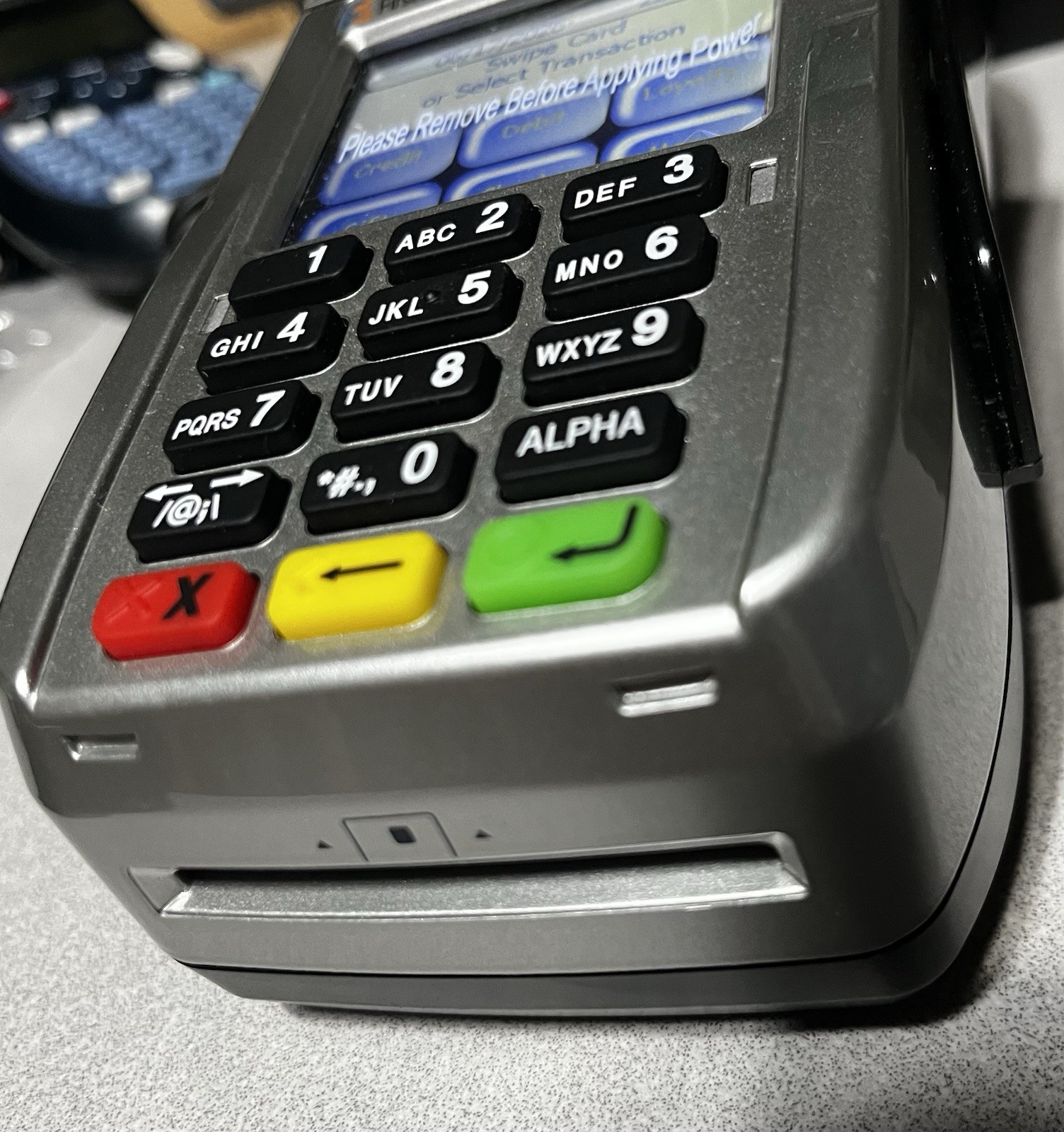 New No Box First Data FD130 Credit Card Machine Duo Method w/Power Supply, Paper