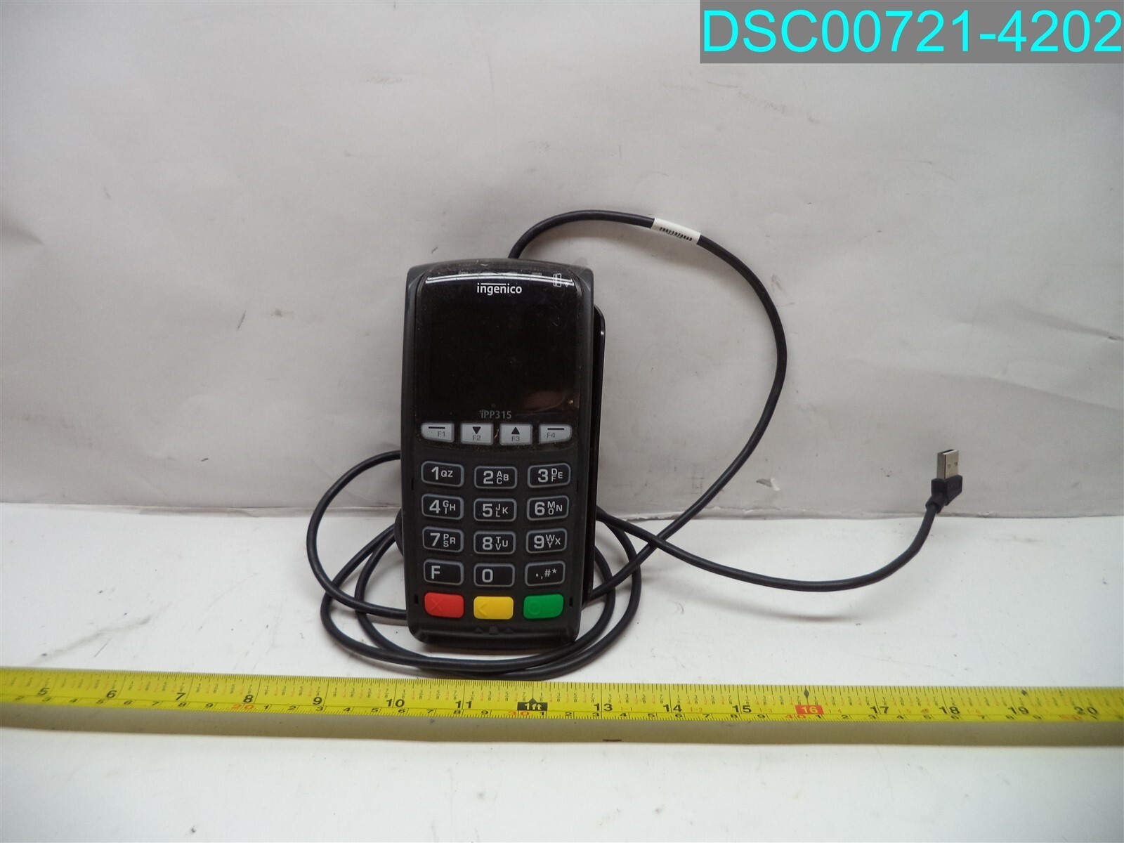 Used Item INGENICO IPP350-31T3154A Credit Card Reader Terminal