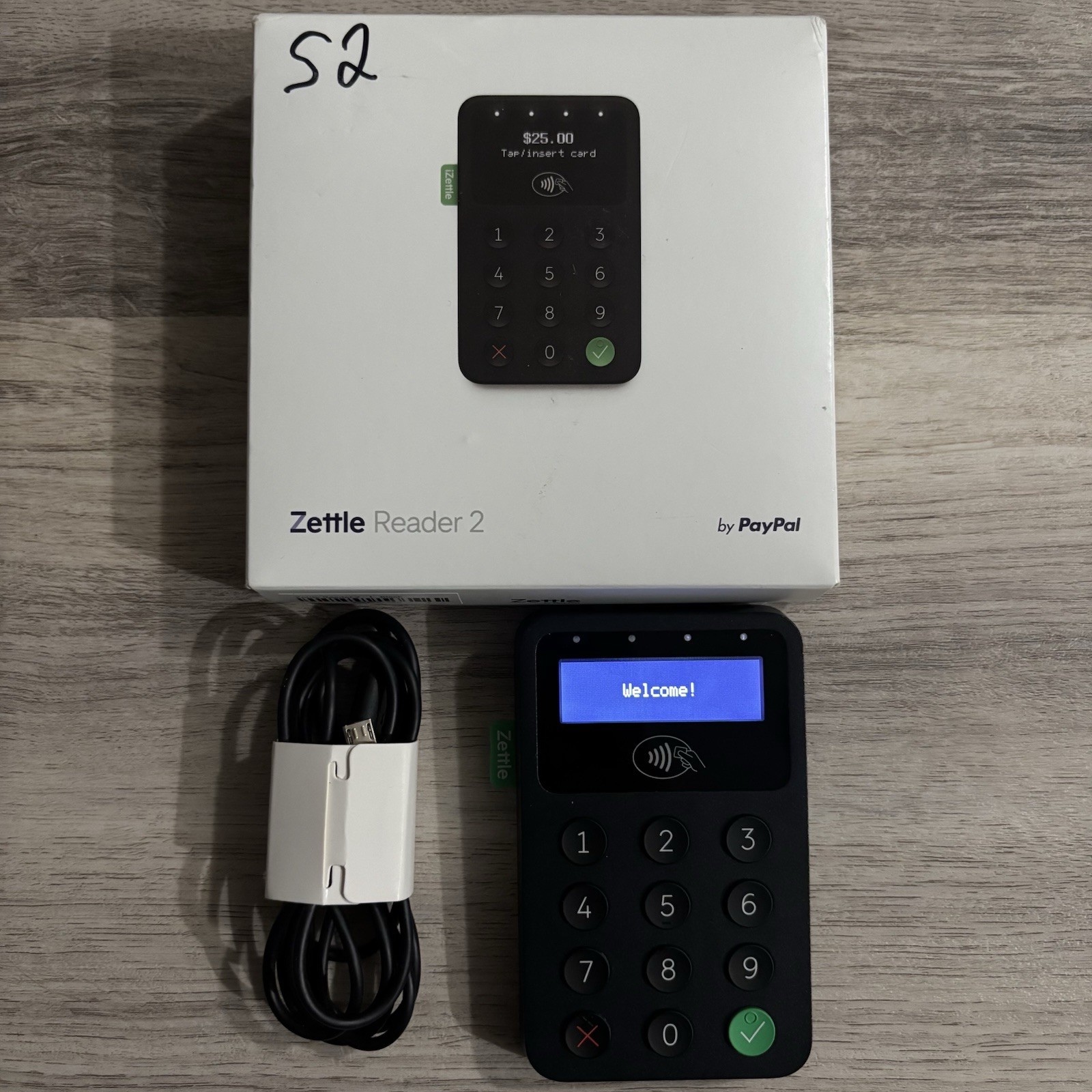 Zettle Reader 2 Contactless Credit Card Payment Terminal AS IS