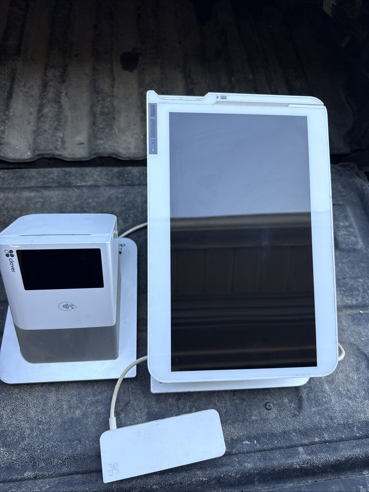 Clover Station C500 POS Point of Sale System w/ Printer P550 + H500 Hub (READ)