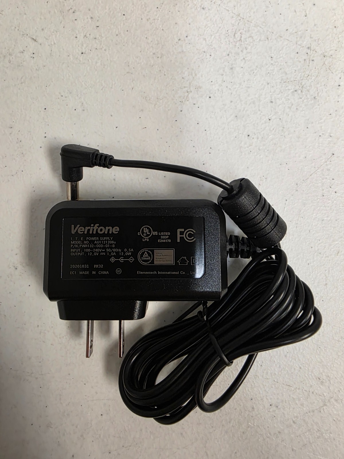 Verifone I.T.E. Power Supply AU1121206u PWR132-003-01-B