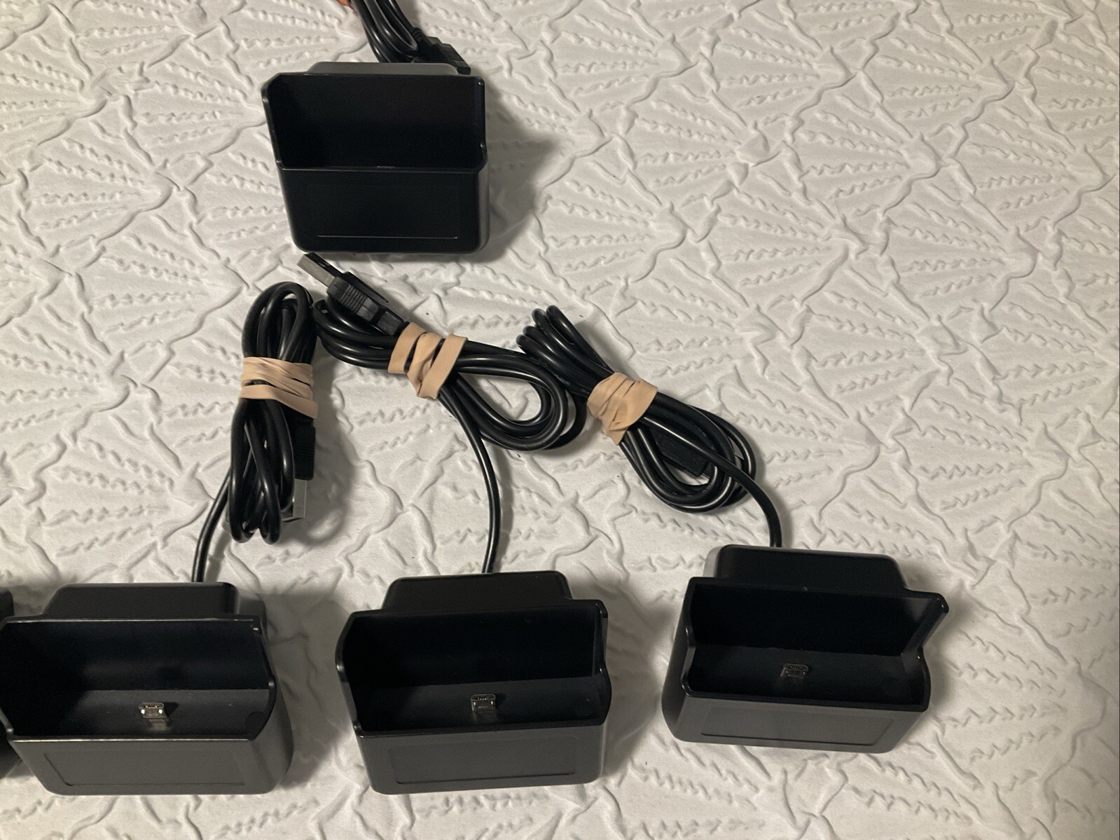 5 units – BBPOS Chipper Card Reader ACS20 Charging Dock Station *TESTED WORKING*