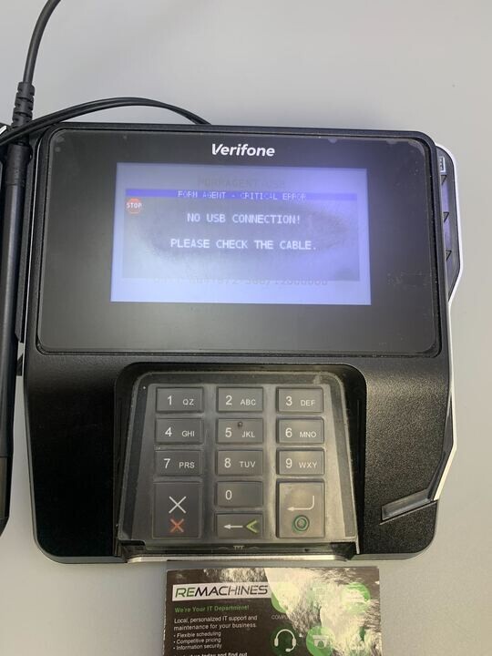 Verifone Model: MX 915 P/N:M177-409-01-R
