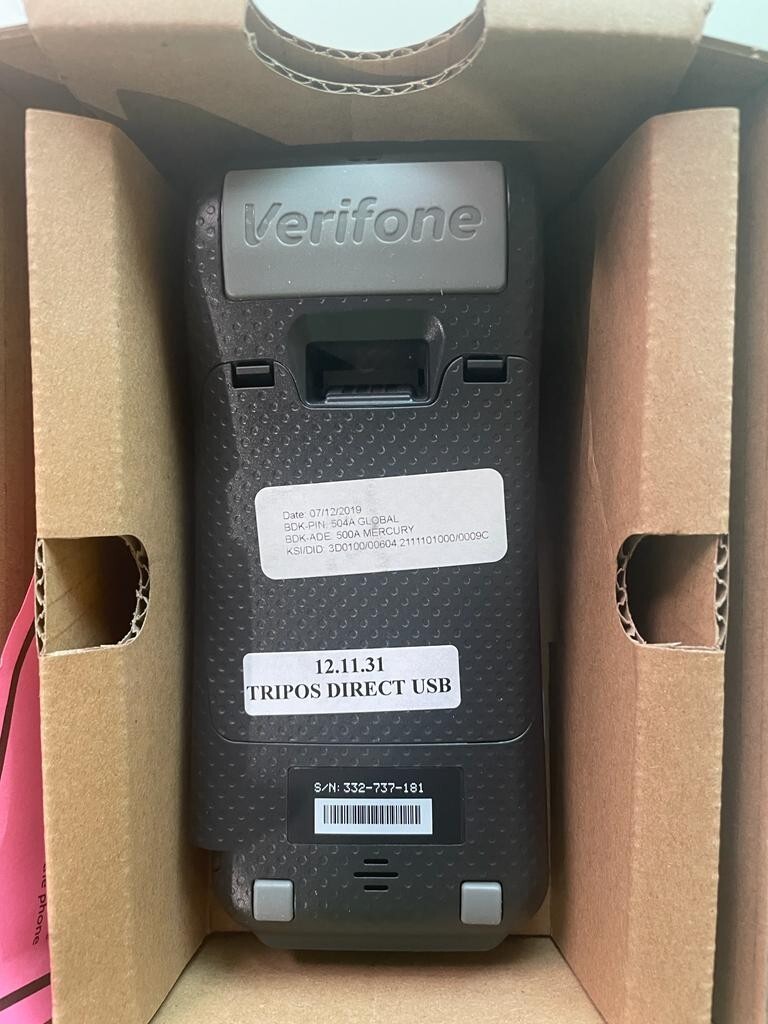 Verifone VX690 3G BT/WIFI USA 192M SC STD keypad 40MM CTLS M260-753-C6-USA-3B