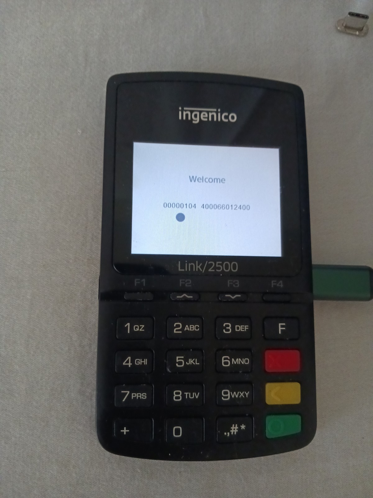 Ingenico Link 2500 POS Bluetooth USB Card Reader Terminal PMF34611218R Wireless