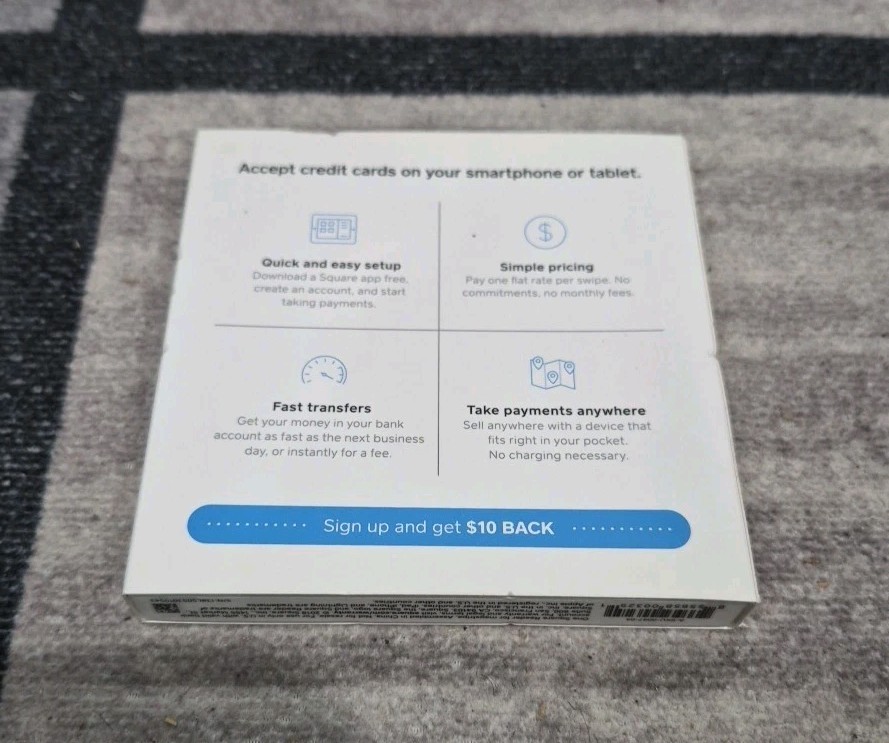Square Reader for Magstripe (Headset Jack) – NEW SEALED !!! L