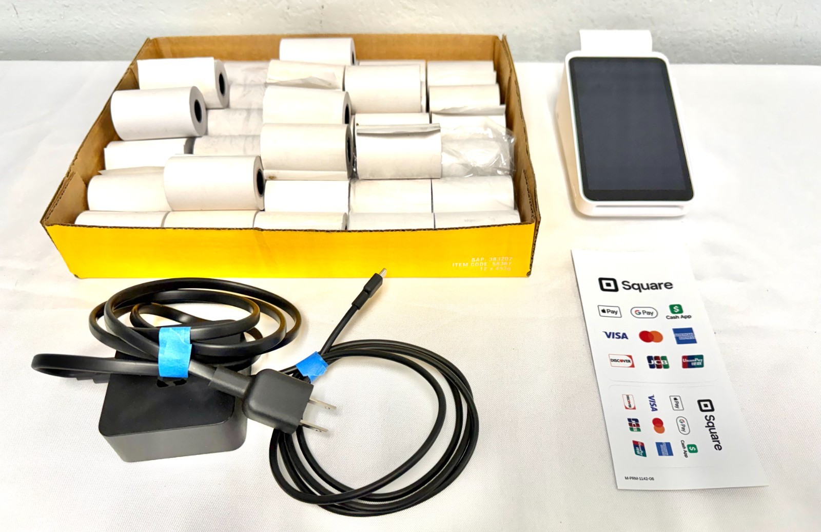 Square Square Terminal 1st Generation V2- S149 + Paper & Free Ship