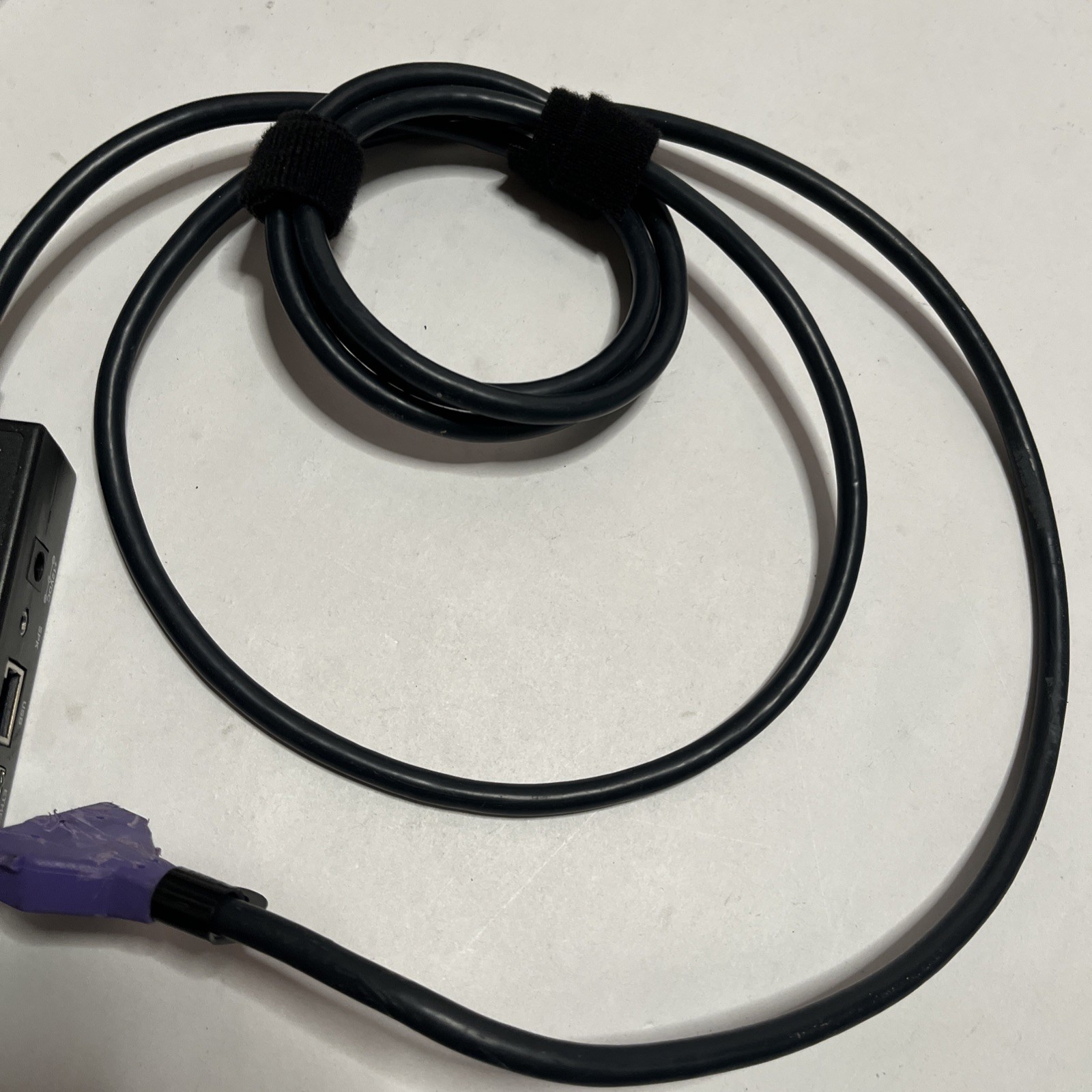 Verifone 24173-02-R Purple Multiport Ethernet Switch Cable with AC Adapter (M1)