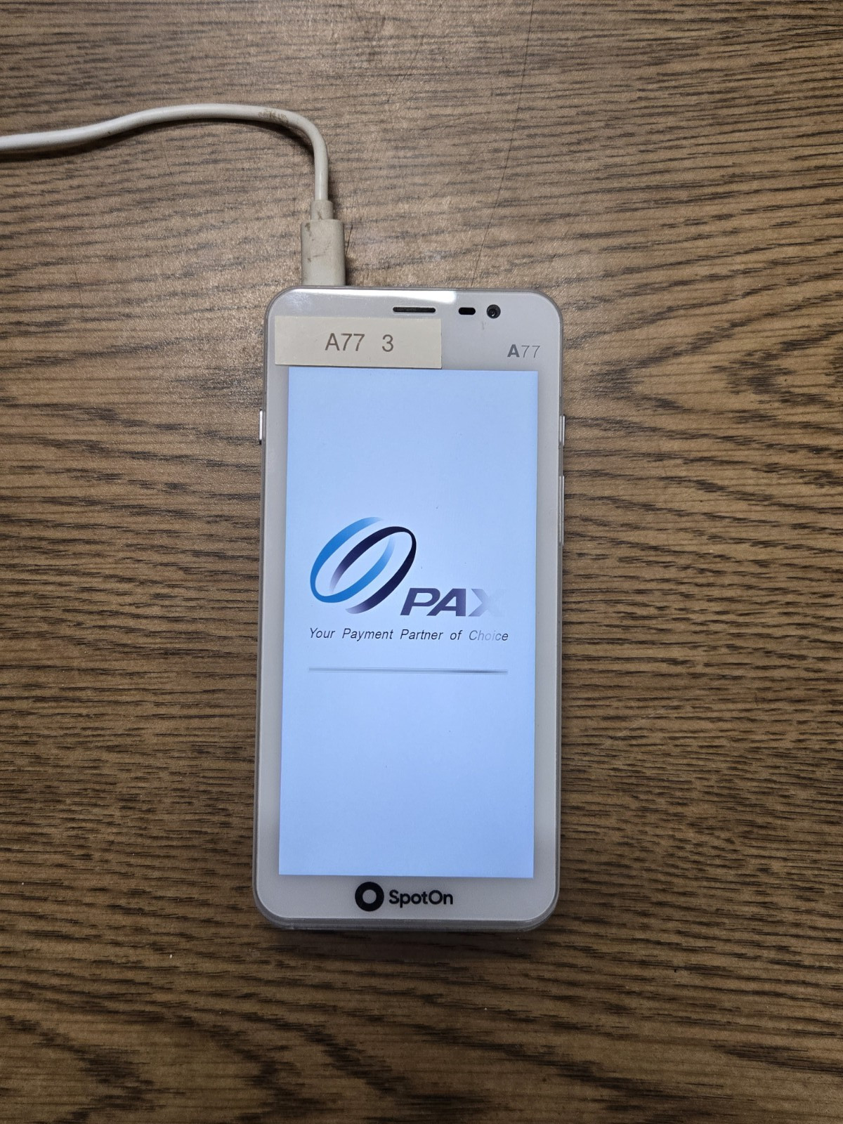 PAX A77 SpotOn Smart Mini Payment Terminal No stand