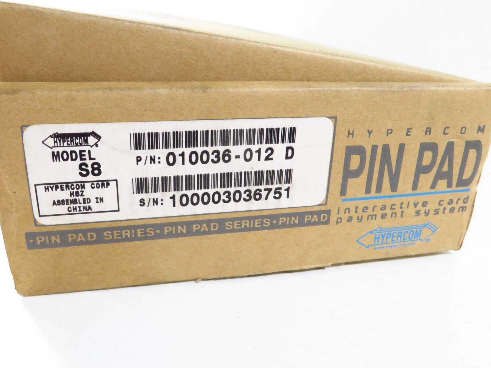 Hypercom Model S8 Pin Pad in Box, Brand NEW, Free 2-3 Day Shipping!