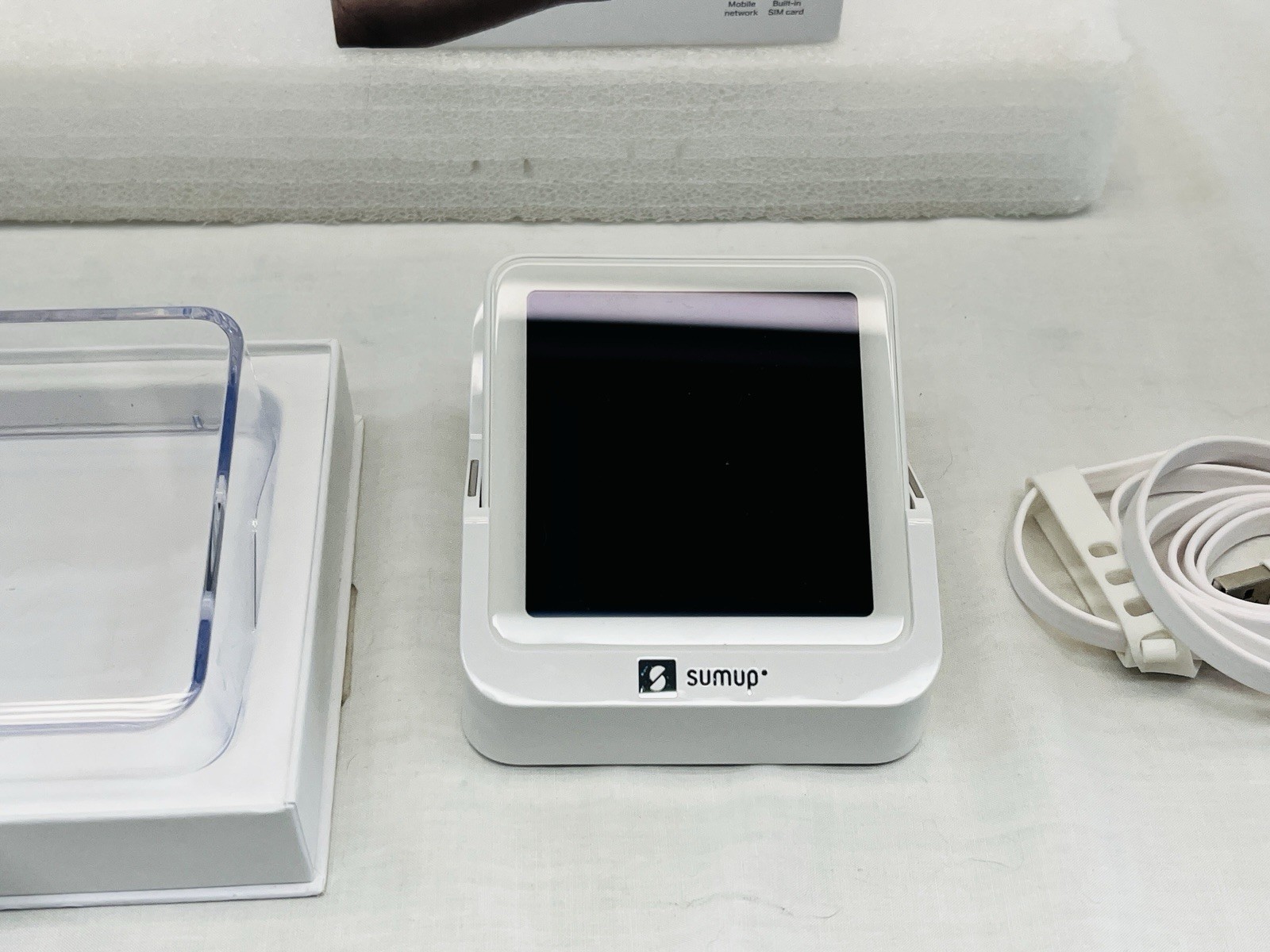 Genuine Sumup Solo Mobile Wi-Fi Smart Card Terminal Reader White Read!