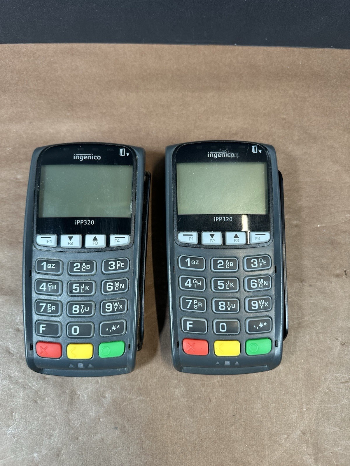 Ingenico iPP320 Credit Card Swipe Lot Of -2 UNTESTED Ships Fast!