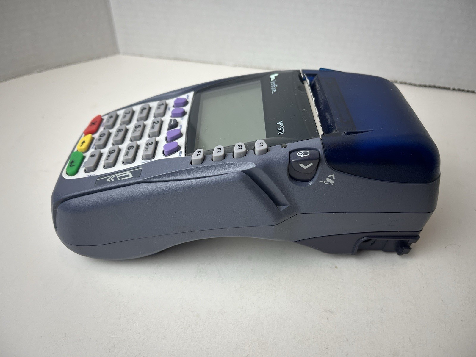 💥VERIFONE VX570 CREDIT CARD OMNI 5700 No Power Cord Untested 1 Day Ship!👍