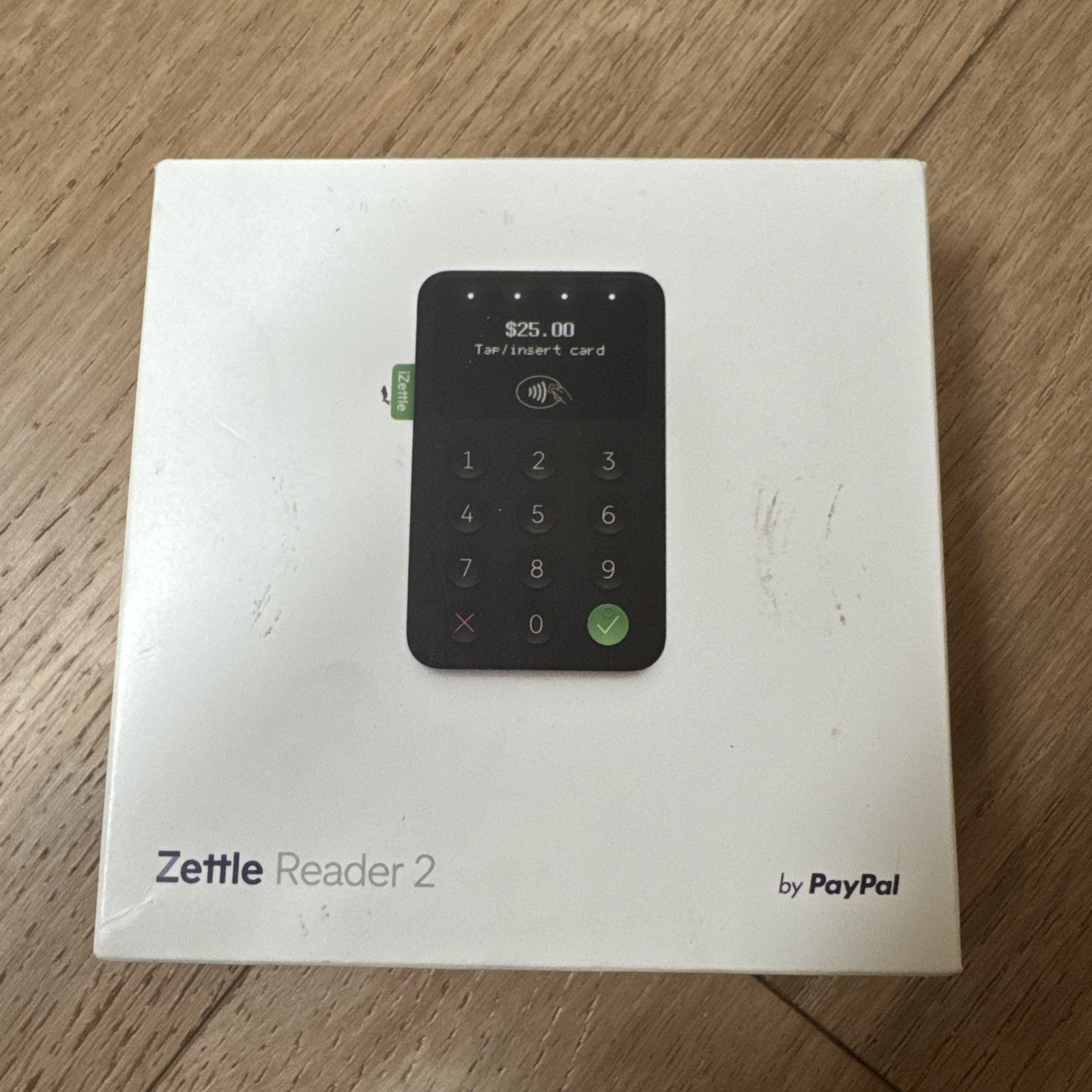 Zettle Reader 2 Wireless Chip & PIN Contactless Card Reader for iPhone Android