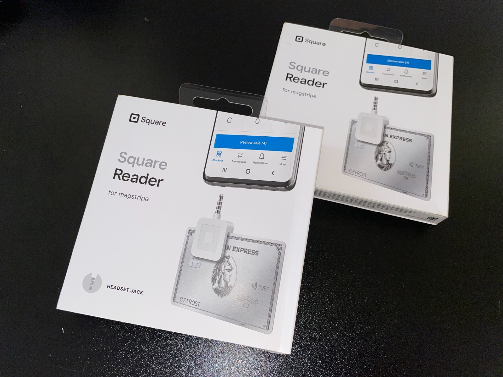 Square A-PKG-0206-01 Credit Debit Card Reader White for Apple iPhone