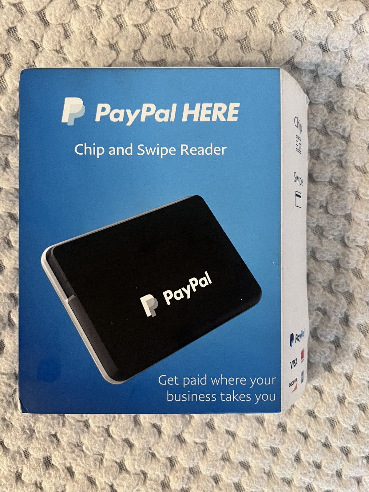 PayPal PCSUSDCRT Chip and Swipe Reader – Black