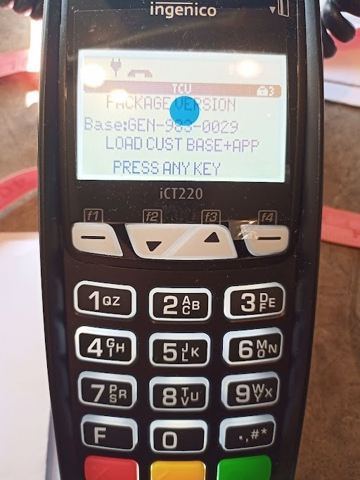 INGENICO ICT220-11P2372B CREDIT CARD/CHIP READER POS TERMINALS