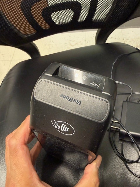 Verifone T650c Touchscreen Credit Card Terminal M560-280-02-NAA-5 (READ BELOW)