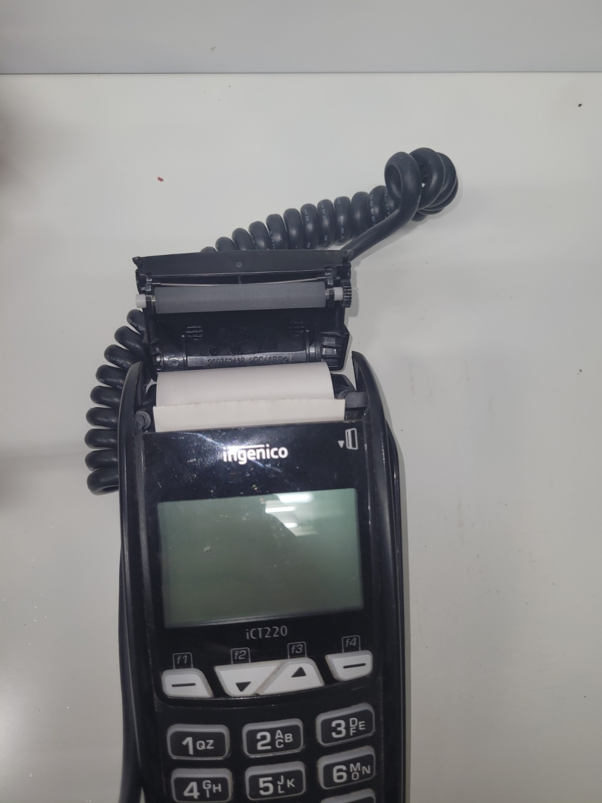Ingenico iCT 220 Credit Card Payment Reader Terminal No Power Cord