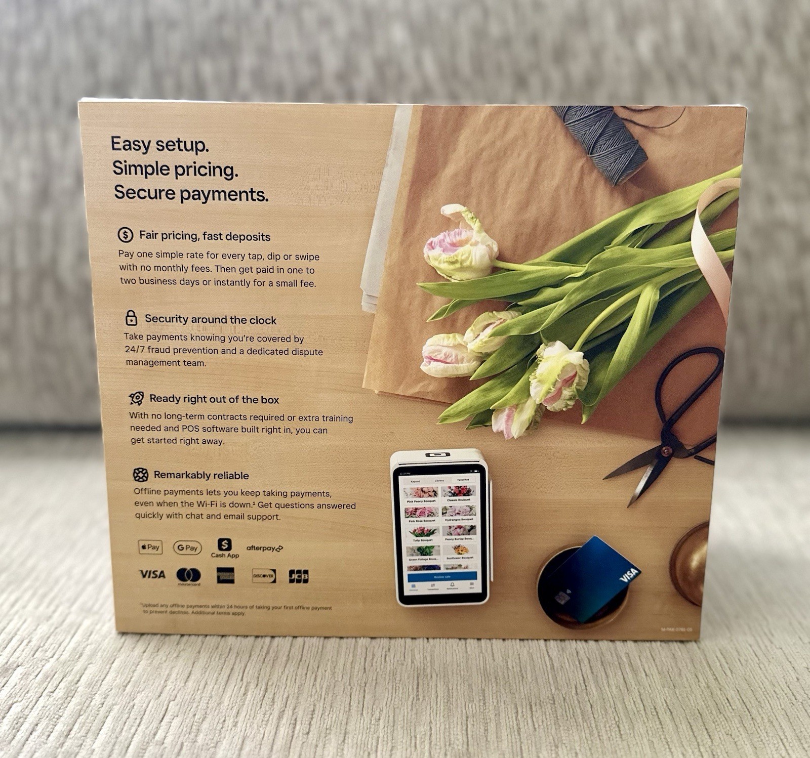 Square Terminal – Credit Card Reader Machine Mobile POS SPD2-01 NEW SEALED FAST