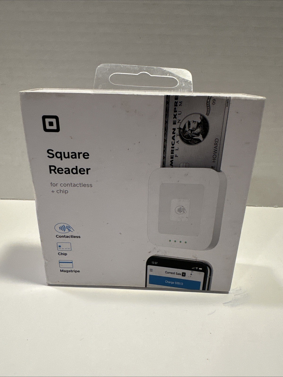 1st Gen Square Contactless Chip Credit Card Reader – A-SKU-0485 – New Sealed