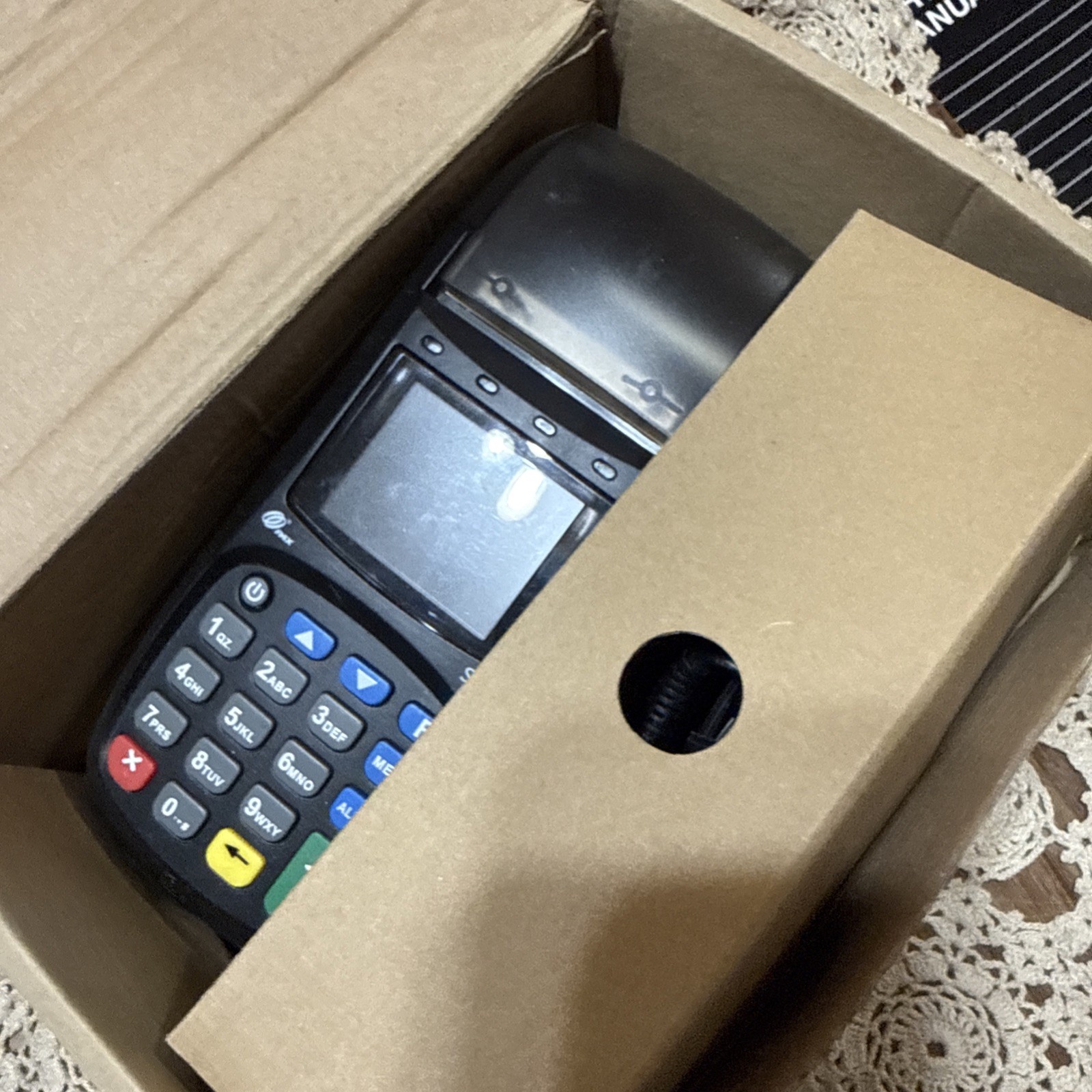 PAX S80 POS Terminal In Original Box UNTESTED SEE DESCRIPTION