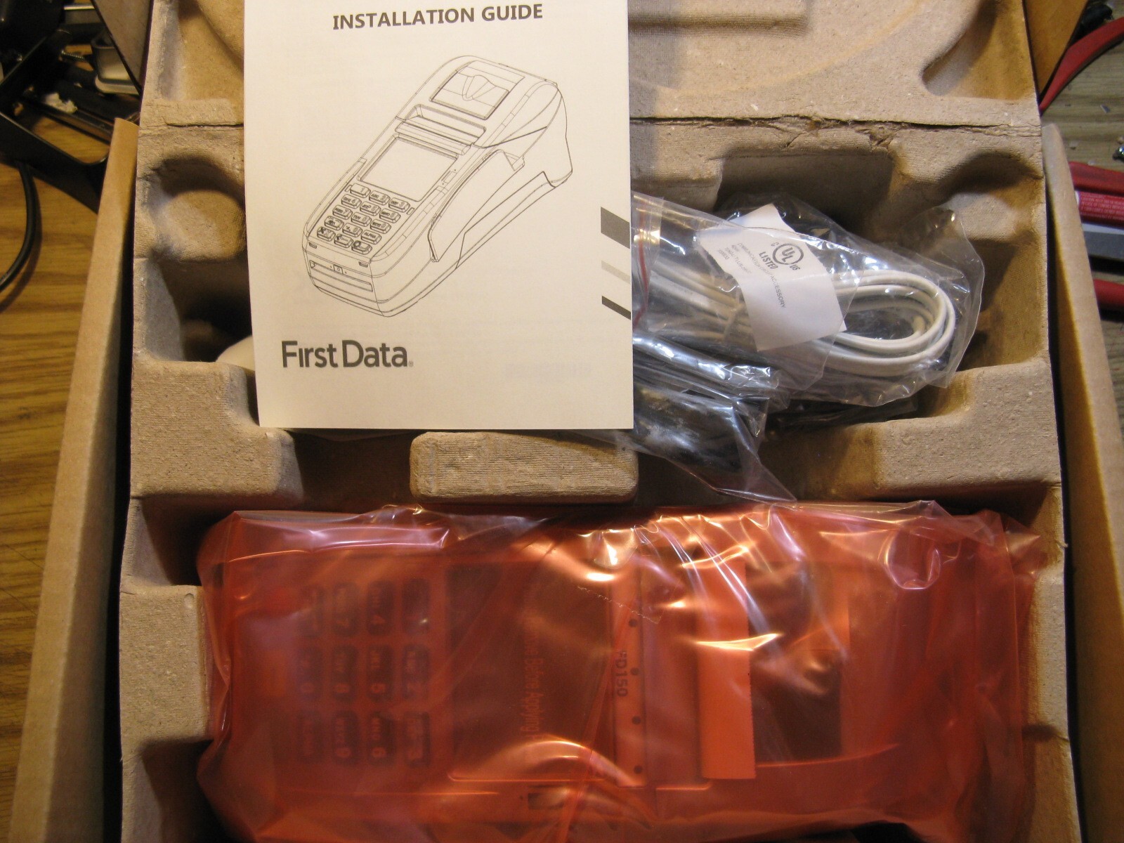 First Data FD150 UNLOCKED ENCRYPTED TO WELLS#350