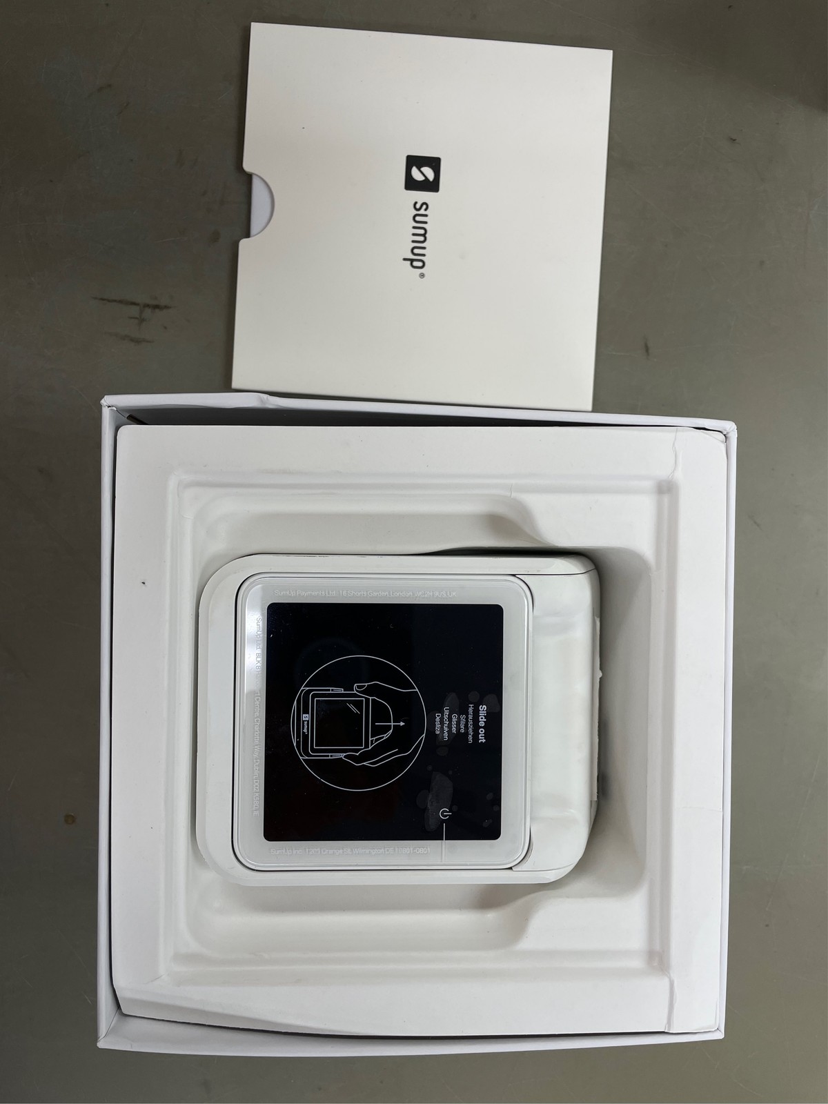 SumUp Solo + Printer Bundle – Credit Card Payment Card Reader. Full Touch-Screen