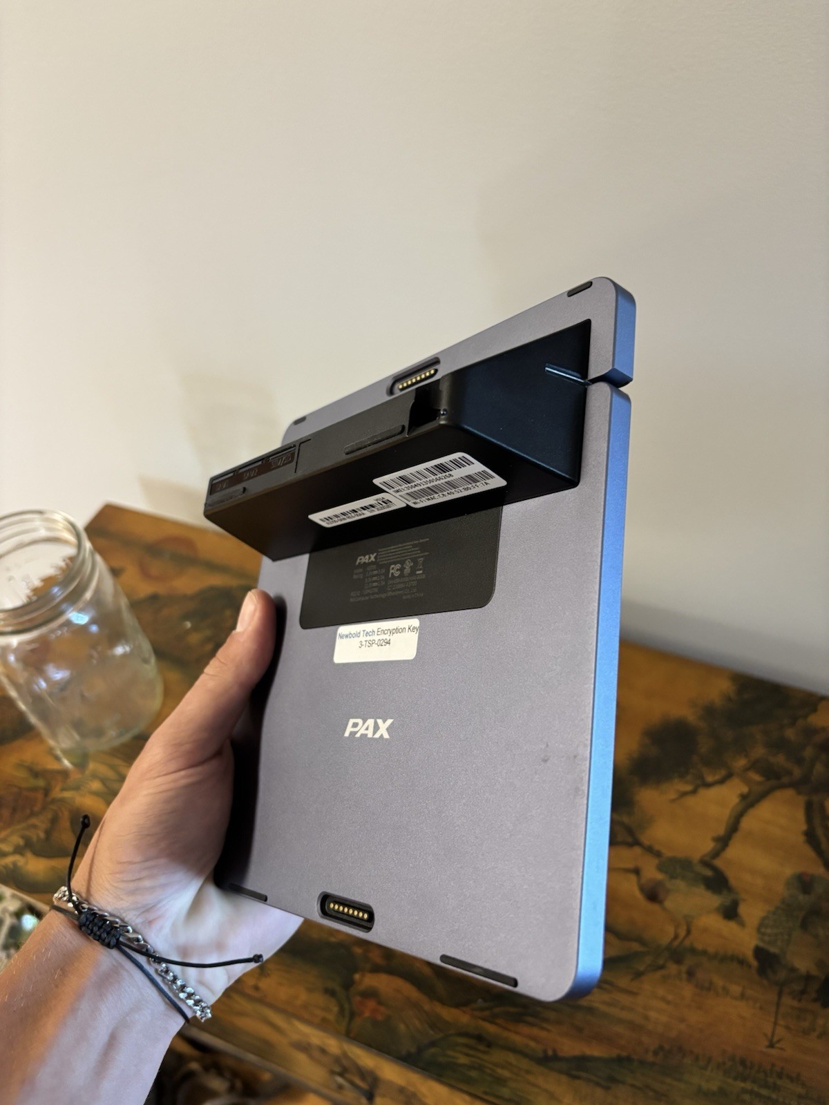 PAX Elys A3700 Payment Tablet (A3700-0AW-RE6-00AA) Terminal Card Reader