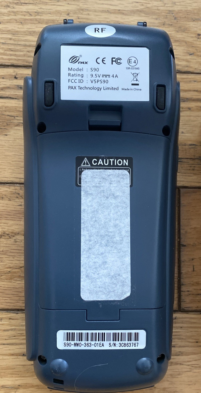 Pax S90 Wireless 3G Mobile Credit Card Reader Payment Terminal Machine