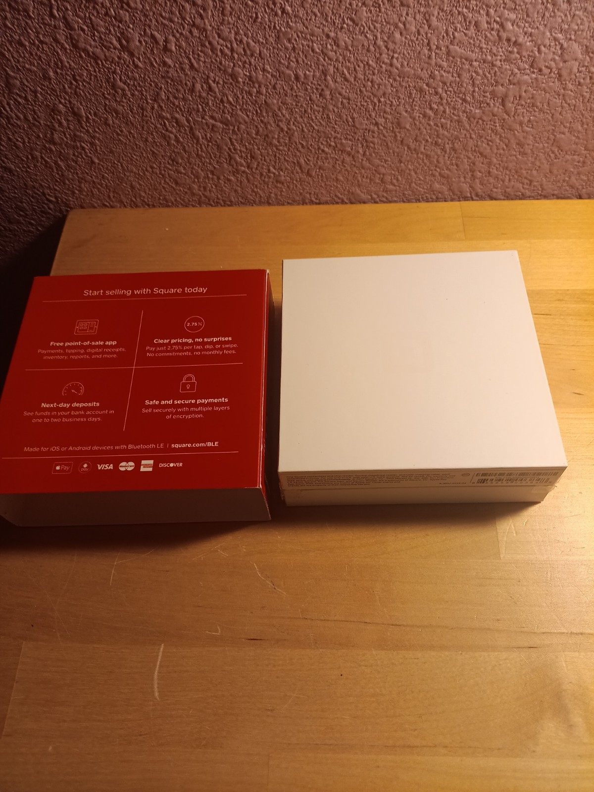 Square A-SKU-0113-04 Contactless Credit Card and Chip Reader Model S8