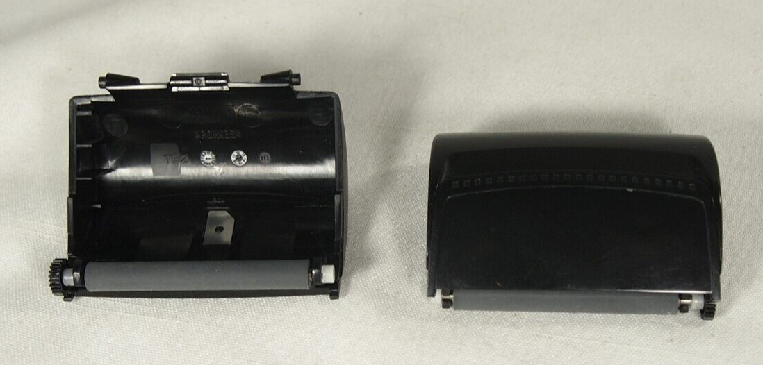 Lot of 2 Ingenico IWL200 Receipt Covers with Rollers Replacement Tested Good