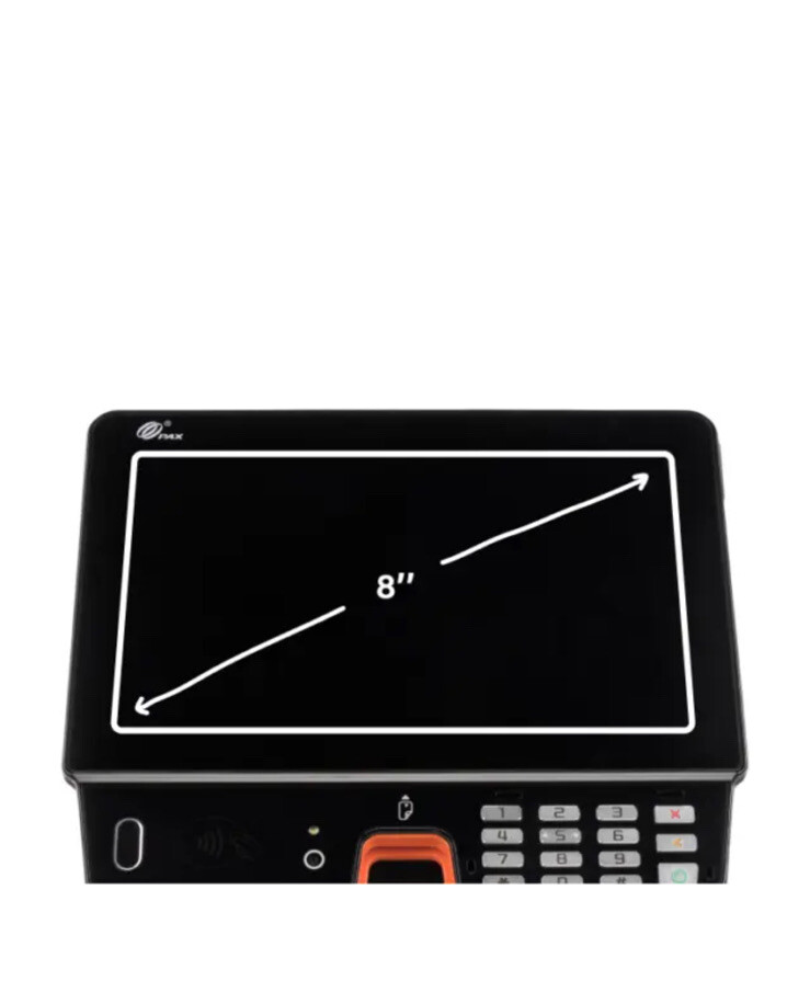 PAX Aries 8 | WiFi-Bluetooth-Ethernet | Optional 4G | Smart Tablet