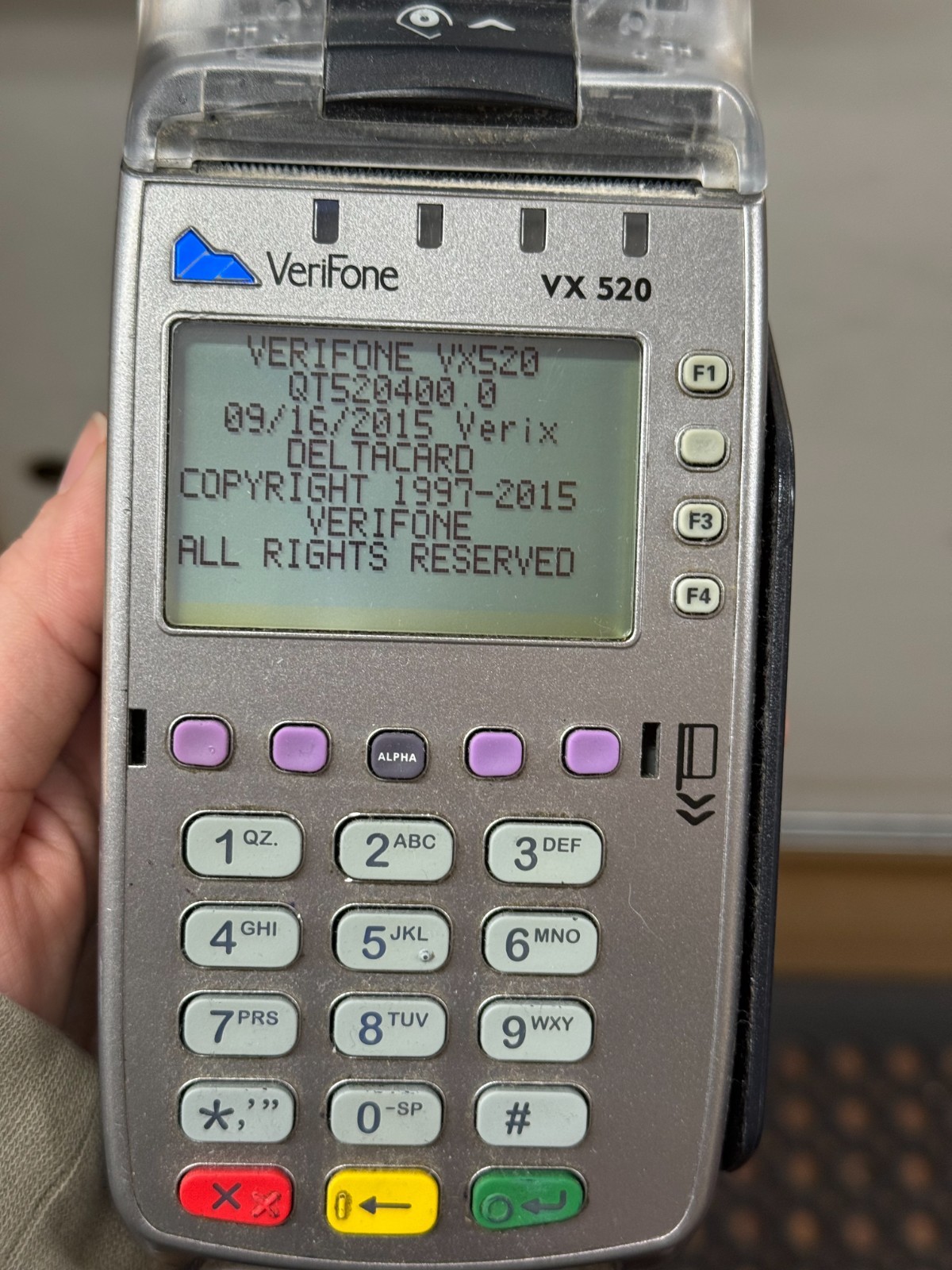 Verifone VX520 Credit Card Reader #2