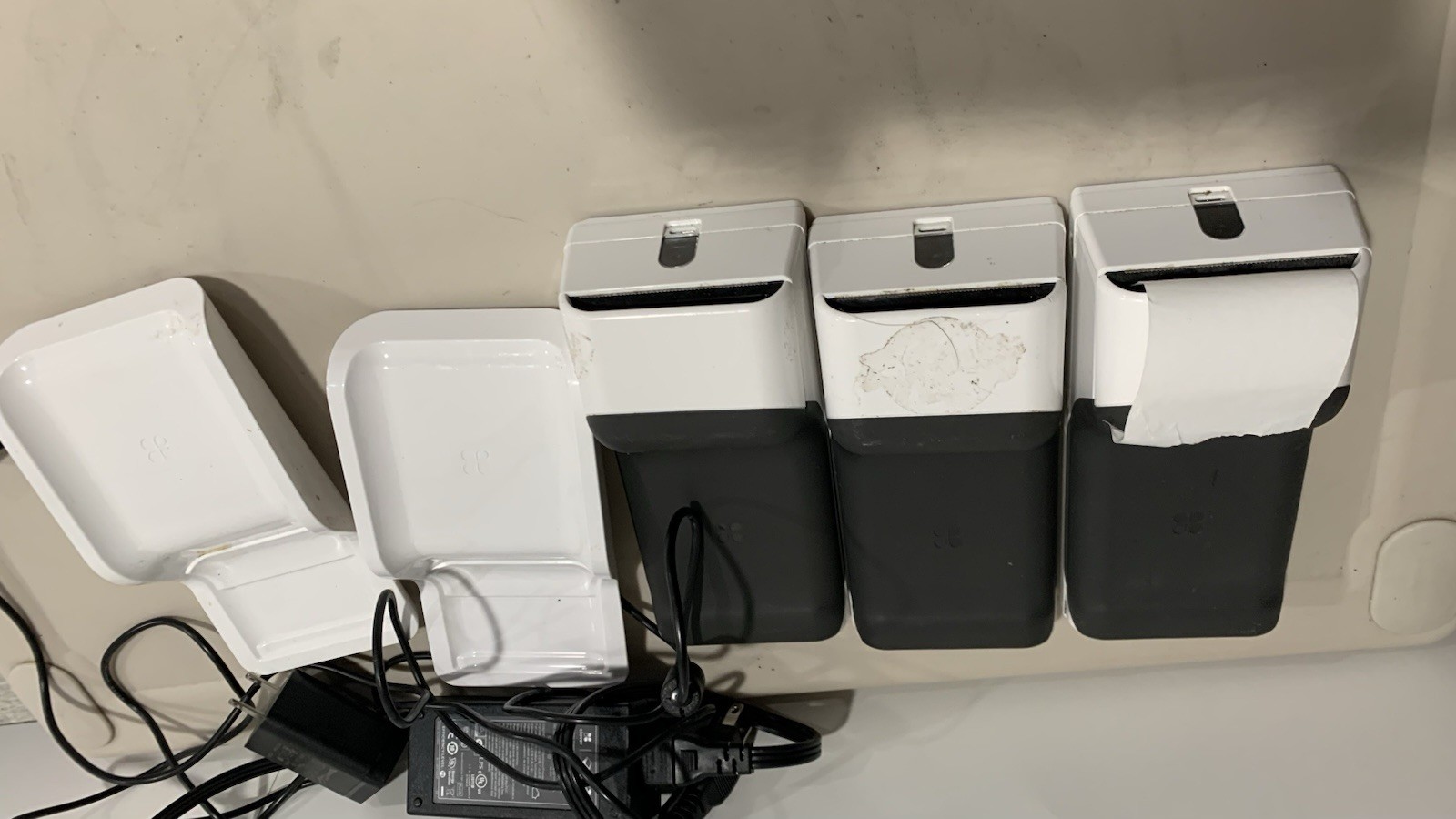 Lot of 3 X Clover Flex 3 Handheld POS System w/3 C405 Docking – Redy to transfer