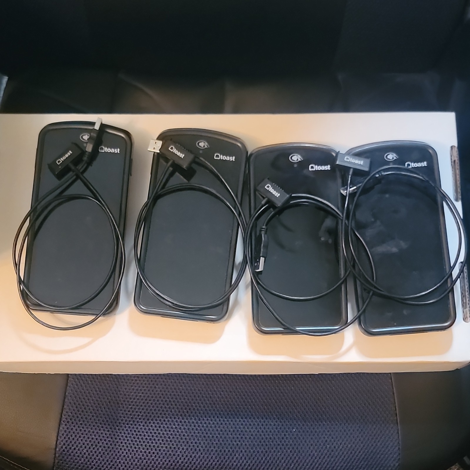 Lot of 4- Toast Go 2 TG200 Charging Cables Included