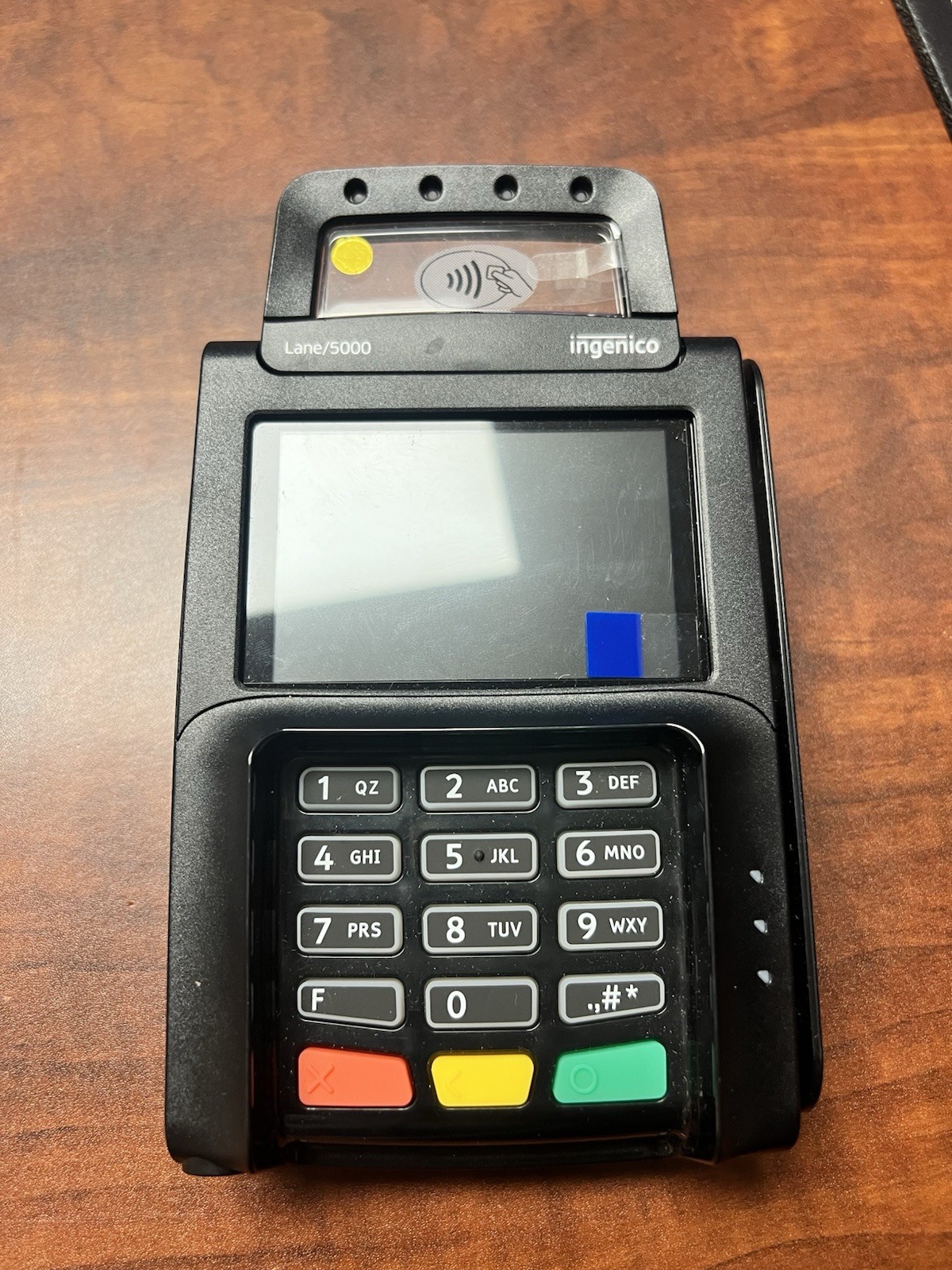 New Ingenico Lane 5000 V3 Payment Terminal w/ PSU, Stylus, Cable
