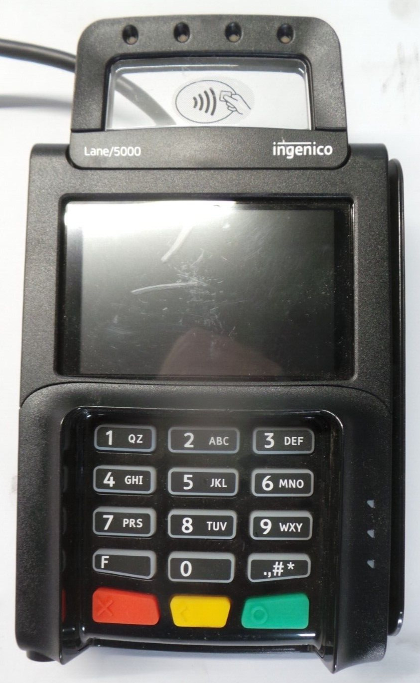 Ingenico Lane 5000 V2 Standard Terminal (PRB30310781R) FOR PARTS