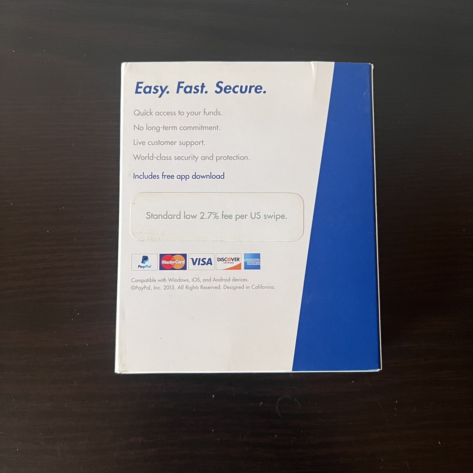 PayPal Mobile Credit Card Reader Swiper For iPhone and Android NEW open box
