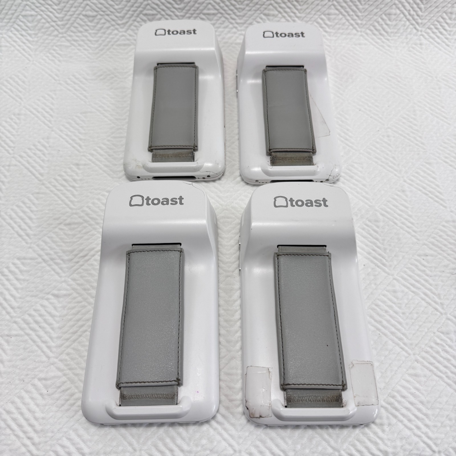 Lot of Toast GO 1 (TG100) Handhelds POS With Credit CARD READER System Pre-Owned