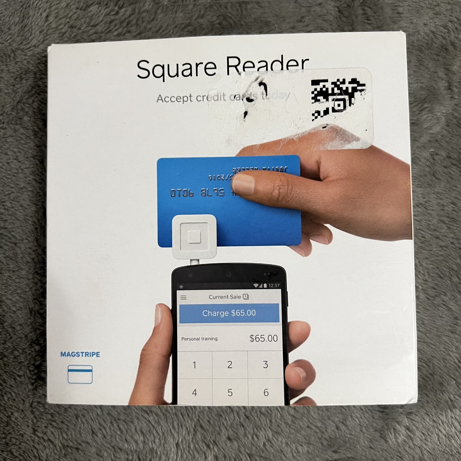 Square Credit Debit Card Reader – Apple iPhone and Android Headphone Jack